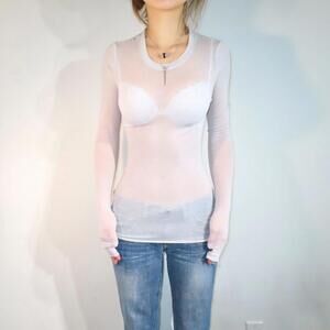 BCBG Women's White Shirt